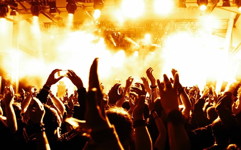 On this picture you see partying people at Small's Barcelona