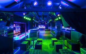 On this picture the inside of nightclub Sala Madre Barcelona is shown