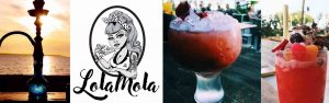 Drink and Laugh near the beach at Lola Mola